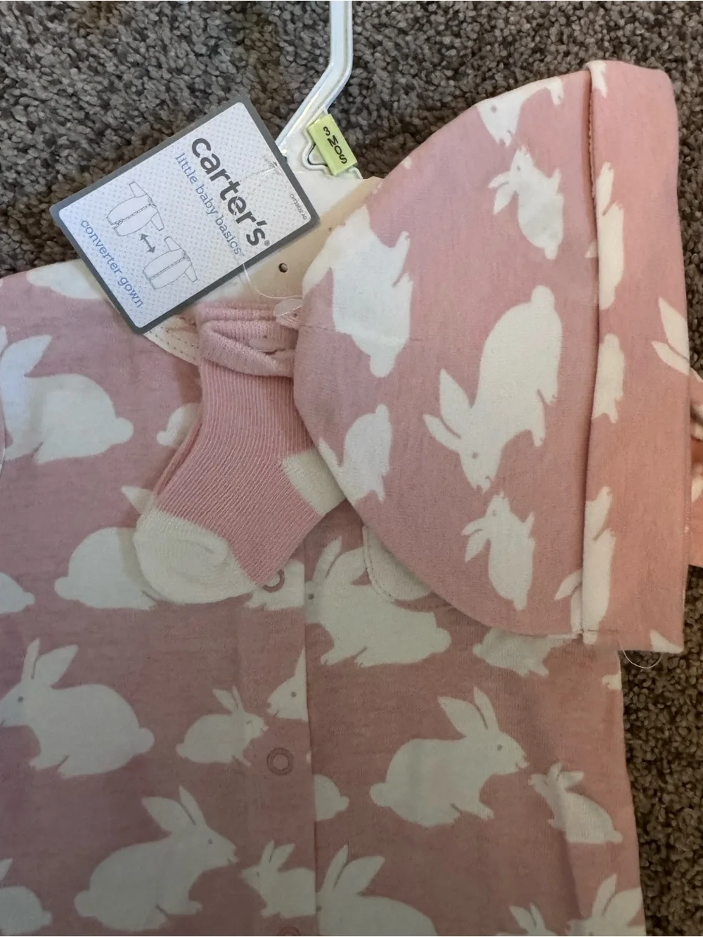 Carters soft pink